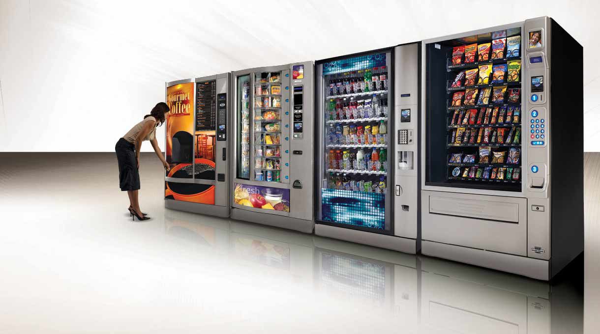Provide your employees and customers with a great selection of cold drinks and snacks! - get in touch with us and find out how easy it is